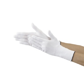 ＴＲＵＳＣＯ　低発塵耐切創インナー手袋ロングＬ　ＤＰＭ－９２６Ｌ　１双