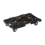 TRUSCO ルートバンメッシュタイプ 615×415 自在側S付 黒 MPK-600S-BK 1台