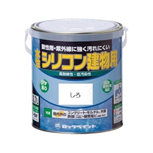 ロックペイント　ロック　水性シリコン建物用　あか　１.６Ｌ　Ｈ１１－１１１３　６Ｓ　１缶1