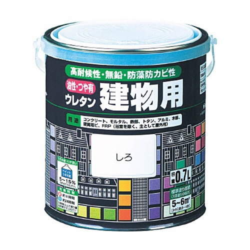 ロックペイント　ロック　油性ウレタン建物用　きいろ　１．６Ｌ　Ｈ０６－１６１２　６Ｓ　１缶1