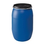 コダマ樹脂工業　パワードラムオープンタイプ　２２０Ｌ　ＰＯＭ－２２０　１個