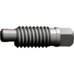 富士元工業 富士元 ロックピン 全長14ミリ M6 右 L-10 1本