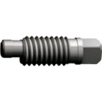 富士元工業 富士元 ロックピン 全長9.5ミリ M6 右 L-6 1本