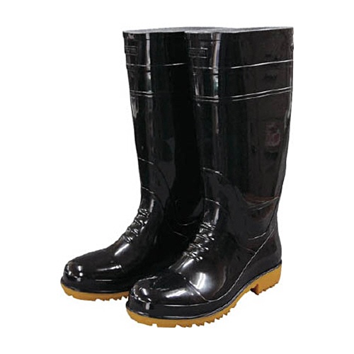 福山ゴム工業　福山ゴム　耐油長靴先芯入り　ガロア＃１ブラックＬ　ＧＬＡ１－ＬＢ　１足1