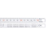 TRUSCO 直尺15cm TSU-15N 1本
