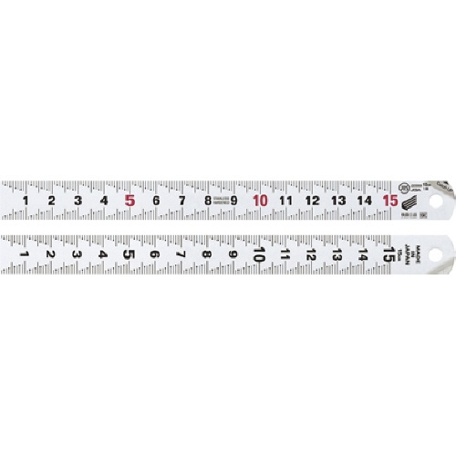 新潟精機　ＳＫ　キャッチアップスケール快段目盛　１５ｃｍ　ＣＵ－１５ＫＤ　１本1