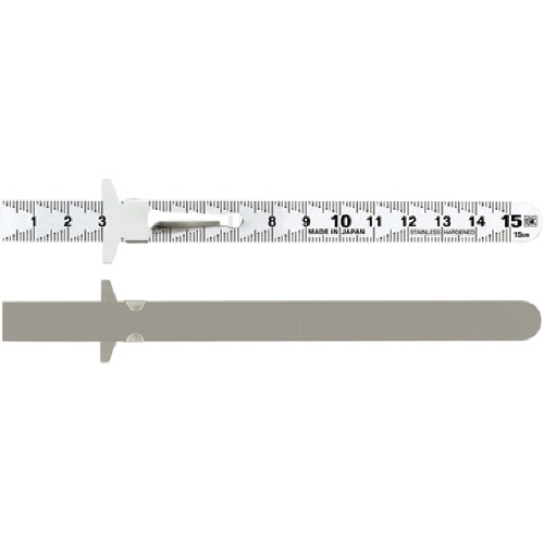 新潟精機　ＳＫ　クリップスケール快段目盛　１５ｃｍ　ＳＶＣ－１５ＫＤ　１本1