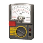 三和電気計器　ＳＡＮＷＡ　アナログ絶縁抵抗計　５００Ｖ／２５０Ｖ／１２５Ｖ　ＰＤＭ５２１９Ｓ　１個