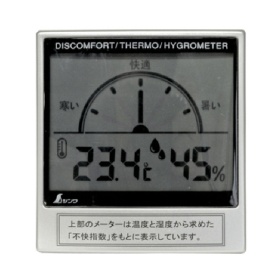 シンワ測定　シンワ　デジタル温湿度計Ｃ　不快指数メーター　７２９８５　１個