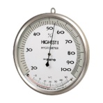 佐藤計量器製作所　佐藤　温湿度計　ハイエスト１型　７５４０－００　１個