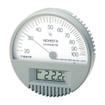 佐藤計量器製作所　佐藤　湿度計　ハイエスト２型（温度計付）　７５４２－００　１個