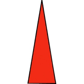 ユニット　ゲージマーカー　赤･ＰＰステッカー　４４６－８１　１セット（１００枚）