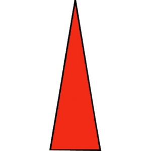 ユニット　ゲージマーカー　赤･ＰＰステッカー　４４６－８１　１セット（１００枚）1