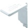 スガツネ工業　ＬＡＭＰ　アルミ製棚柱用棚受（１２０－０３０－１５８）　ＡＰ－ＦＢ２０　１個1