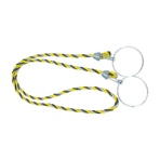 ＴＲＵＳＣＯ　カラーコーン用ロープ　反射標識　１２ｍｍ×２ｍ　ＴＣＣ－３１　１本