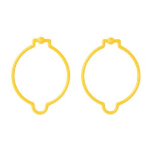 ＴＲＵＳＣＯ　コーンリング　黄　ＴＣＲＹ　１パック（２個）1