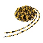 TRUSCO プラチェーン 6mm×30m 黄/黒 TPC-6YB 1巻