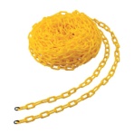TRUSCO プラチェーン 8mm×30m 黄 TPC-8Y 1巻
