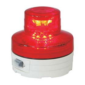 日動工業　日動　電池式ＬＥＤ回転灯　ニコＵＦＯ　常時点灯タイプ　赤　ＮＵ－ＡＲ　１個
