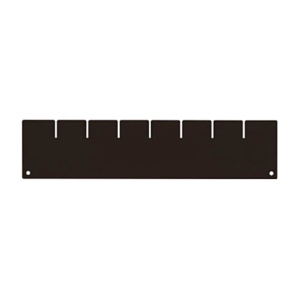 ＴＲＵＳＣＯ　カスタムワゴン天板用仕切り板　大　Ｈ１００　ブラック　ＴＡＣＲＬ１００ＢＫ　１枚1