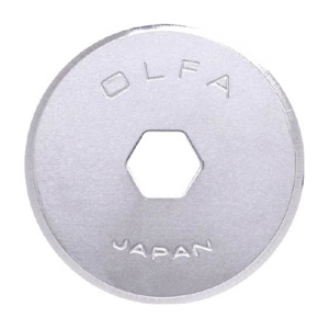 オルファ　円形刃１８ミリ替刃　ブリスター　ＲＢ１８－２　１パック（２枚）1