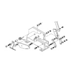 ＴＲＵＳＣＯ　Ｐ－３用平ワッシャーＮＯ．１４　Ｐ３０１４　１個