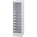 山金工業 アレンジャー A4判プラスチック引出し 深型7段 浅型8段 1列 303×401×1110mm A4PT-115NH 1台
