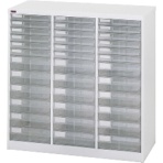 山金工業 アレンジャー A4判プラスチック引出し 深型6段 浅型6段 3列 877×401×880mm A4PT-312N 1台