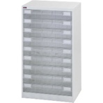 山金工業 アレンジャー A3判プラスチック引出し 深型9段 1列 512×401×880mm A3PY-109N 1台