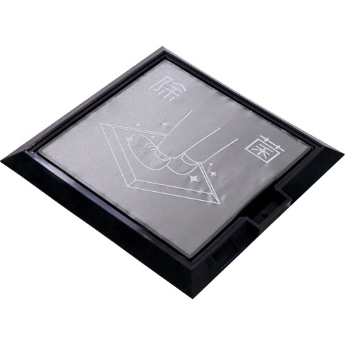 ミクロ　くつ底用除菌スタンプ台　Ｋｉｌｌｅｒ　Ｓｔａｍｐ（キラースタンプ）　４５３×４５３ｍｍ　ＭＫＳ－００１　１台1