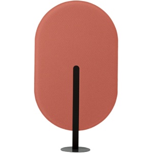 コクヨ　リーフィー　単品置きタイプ　９００×１６００ｍｍ　パネル：コーラルオレンジ／ネオオレンジ　脚：ブラック　ＰＬＦ－Ｐ０９１６Ｃ－６Ａ０ＸＡＰ１　１台1