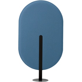 コクヨ　リーフィー　単品置きタイプ　９００×１６００ｍｍ　パネル：デニムブルー／ナイトブルー　脚：ブラック　ＰＬＦ－Ｐ０９１６Ｃ－６ＡＴＢ５Ｊ１　１台