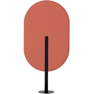 コクヨ　リーフィー　単品置きタイプ　９００×１８００ｍｍ　パネル：コーラルオレンジ／ネオオレンジ　脚：ブラック　ＰＬＦ－Ｐ０９１８Ｃ－６Ａ０ＸＡＰ１　１台1