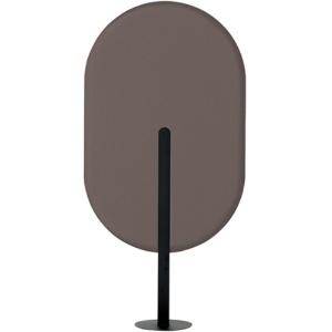 コクヨ　リーフィー　単品置きタイプ　９００×１８００ｍｍ　パネル：セピア／ダークブラウン　脚：ブラック　ＰＬＦ－Ｐ０９１８Ｃ－６ＡＡＮＭ５１　１台1