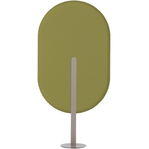 コクヨ　リーフィー　単品置きタイプ　９００×１８００ｍｍ　パネル：ネオモスグリーン／ダークフォレスト　脚：ミディアムグレージュ　ＰＬＦ－Ｐ０９１８Ｃ－ＭＡ２ＭＬＫ１　１台1