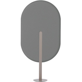 コクヨ　リーフィー　単品置きタイプ　９００×１８００ｍｍ　パネル：ミディアムグレー／ディムグレー　脚：ミディアムグレージュ　ＰＬＦ－Ｐ０９１８Ｃ－ＭＡＥＢＥＣ１　１台
