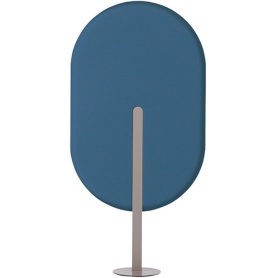 コクヨ　リーフィー　単品置きタイプ　９００×１８００ｍｍ　パネル：デニムブルー／ナイトブルー　脚：ミディアムグレージュ　ＰＬＦ－Ｐ０９１８Ｃ－ＭＡＴＢ５Ｊ１　１台