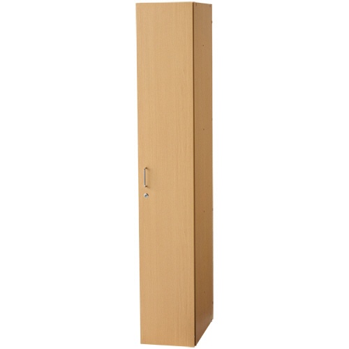 木製ロッカー　ハイタイプ　幅３００×奥行５２０×高さ１８００ｍｍ　メープル　１台1