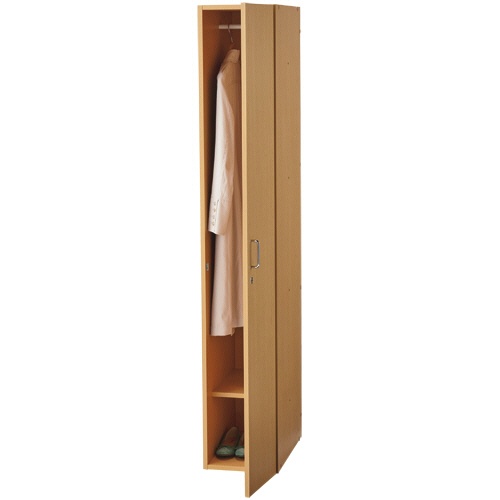 木製ロッカー　ハイタイプ　幅３００×奥行５２０×高さ１８００ｍｍ　メープル　１台3
