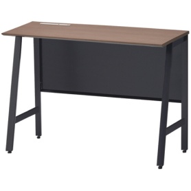 オカムラ　ＶＩＬＬＡＧＥ　ＶＤ－Ａハイテーブル　幅１２００×奥行６００×高さ１０００ｍｍ　天板：ミディアムウォールナット　脚：ブラック　８ＶＡ６２Ｓ－ＭＦＤ６　１台