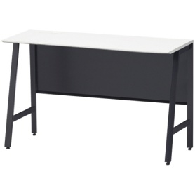 オカムラ　ＶＩＬＬＡＧＥ　ＶＤ－Ａハイテーブル　幅１４００×奥行６００×高さ１０００ｍｍ　天板：ホワイト　脚：ブラック　８ＶＡ６４Ｓ－ＭＦＤ４　１台