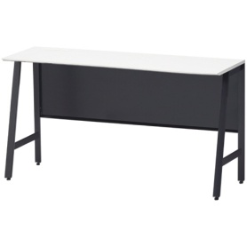 オカムラ　ＶＩＬＬＡＧＥ　ＶＤ－Ａハイテーブル　幅１６００×奥行６００×高さ１０００ｍｍ　天板：ホワイト　脚：ブラック　８ＶＡ６６Ｓ－ＭＦＤ４　１台