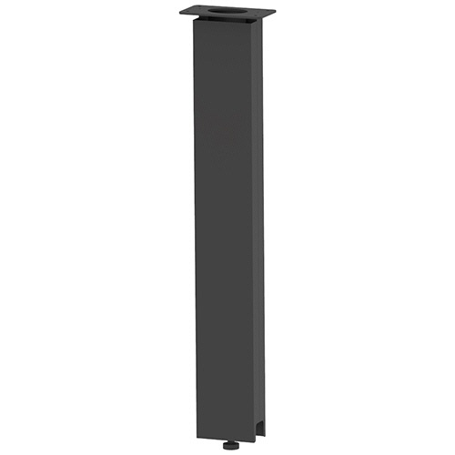 オカムラ　ＶＩＬＬＡＧＥ　ＶＤ－Ａワークテーブル用立ち上げ配線ダクト　高さ１０００ｍｍ用　ブラック　８ＶＡＷＲＨ－Ｚ２５　１台1