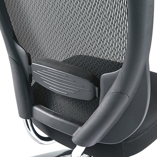 サンワサプライ　超高耐荷重メッシュチェア　ブラック　ＳＮＣ－ＮＥＴ２３ＢＫ　１脚4