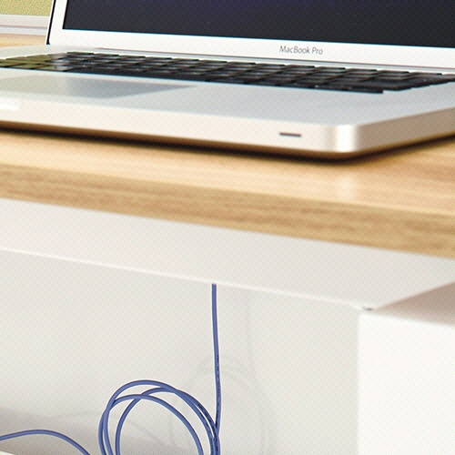 エランサ　フリーアドレスデスク　片面タイプ　幅１２００×奥行６００×高さ７２０ｍｍ　アッシュブラウン　ブラックフレーム　（組立設置込）　ＦＫＢ－Ｍ１２６Ｎ－Ｂ　１台4