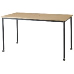 エランサ　キャスターテーブル　長方形　ハイ　幅１８００×奥行９００×高さ１０００ｍｍ　（組立設置込）　ＬＣＴ－Ｈ１８９０