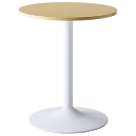 ＹＡＭＡＺＥＮ　カフェテーブル　丸型　ナチュラル　ＭＦＤ－Ｒ６００（ＧＮＡ／ＳＷＨ）　１台