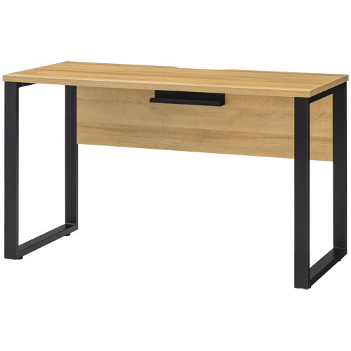 ＡＬｅｔｔｏ（アレット）　平デスク　幅１２００×奥行６００×高さ７２０ｍｍ　脚：ブラック　天板：アッシュウッド　１台1