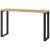 ＡＬｅｔｔｏ（アレット）　サイドデスク　幅１２００×奥行４００×高さ７２０ｍｍ　脚：ブラック　天板：アッシュウッド　１台
