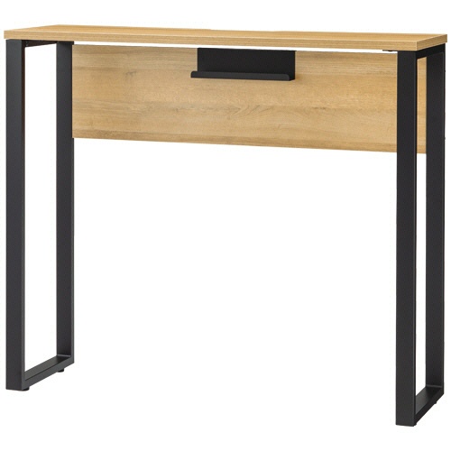 ＡＬｅｔｔｏ（アレット）　ハイデスク　幅１２００×奥行４００×高さ１０５０ｍｍ　脚：ブラック　天板：アッシュウッド　１台1
